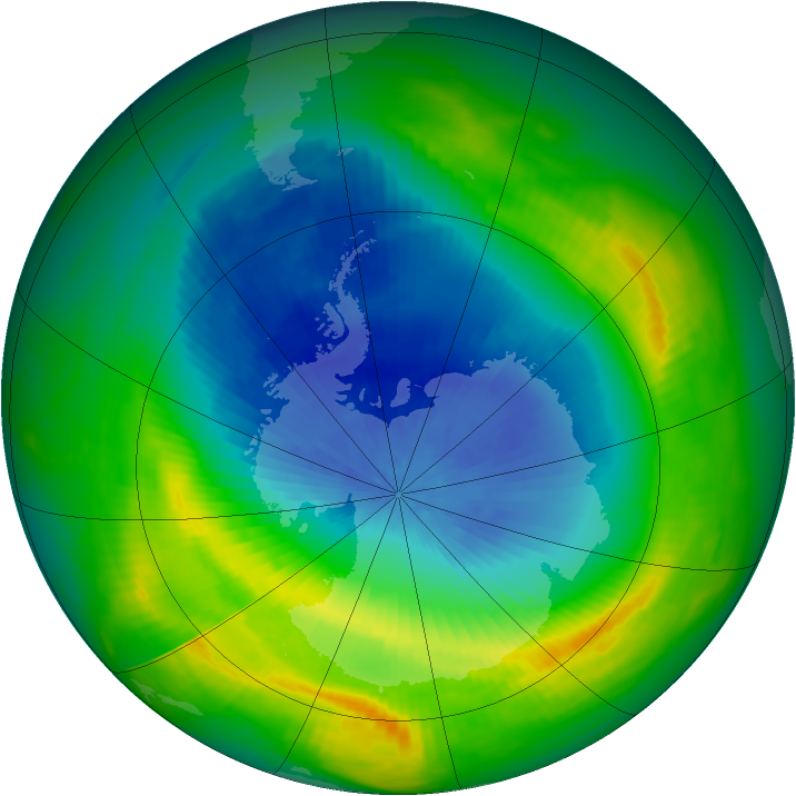 Ozone Map 1988-10-21